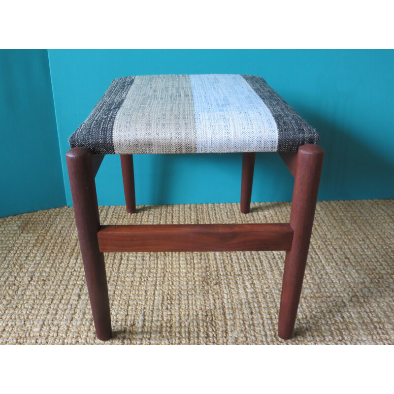 Vintage teak ottoman Denmark 1960