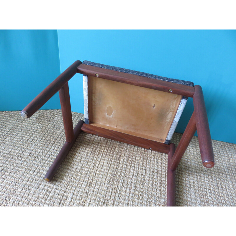 Vintage teak ottoman Denmark 1960