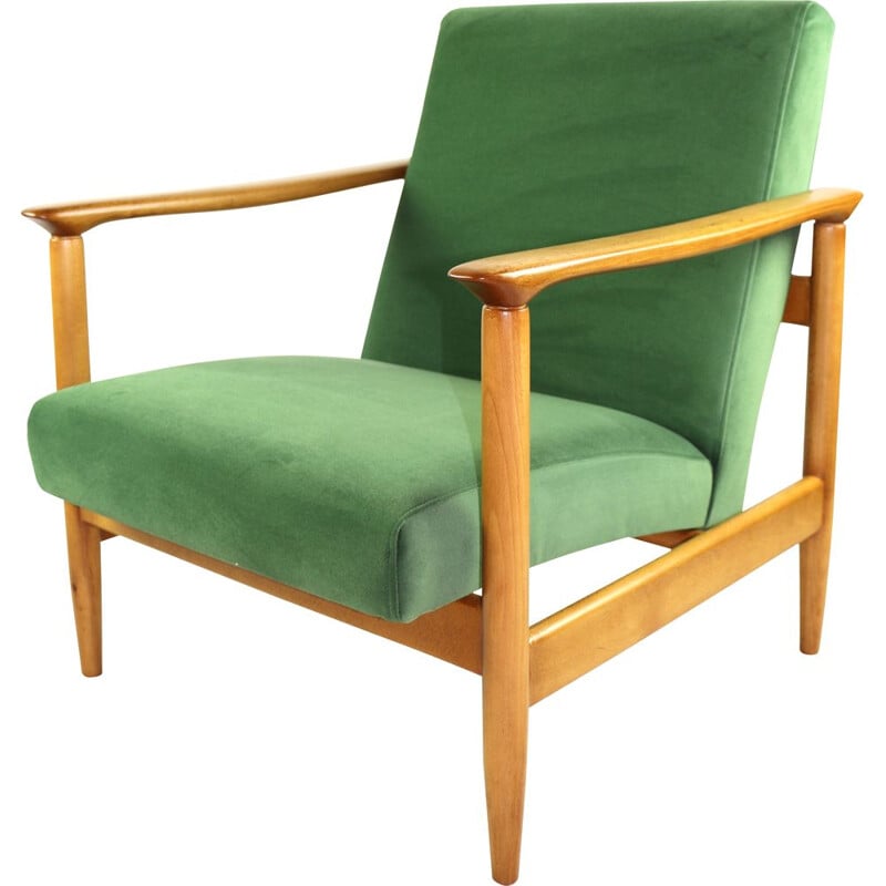 Fauteuil Vintage Green d'Edmund Homa 1970