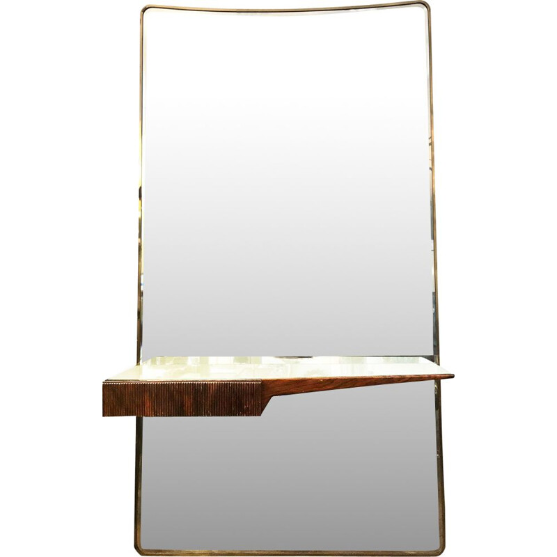 Vintage italian mirror-console 1970