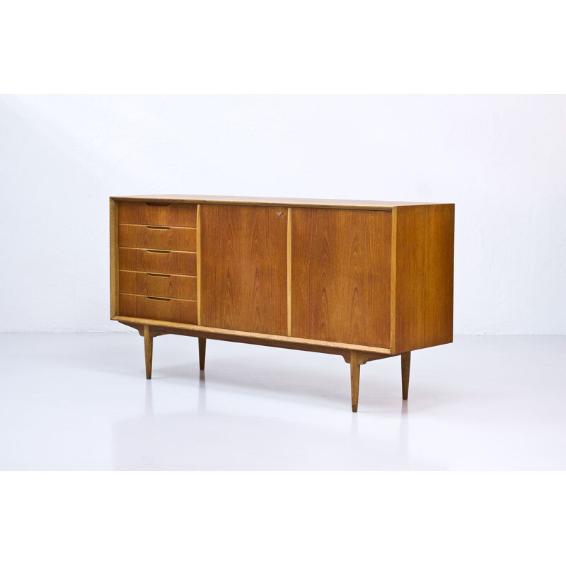 Vintage Teak Sideboard by Svante Skogh Swedish 1950