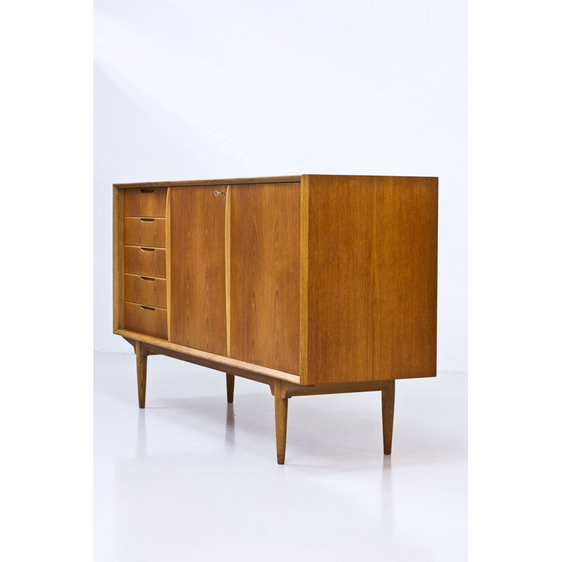 Vintage Teak Sideboard by Svante Skogh Swedish 1950