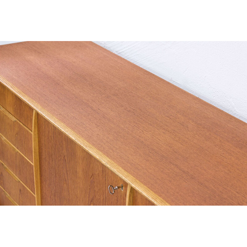 Vintage Teak Sideboard by Svante Skogh Swedish 1950