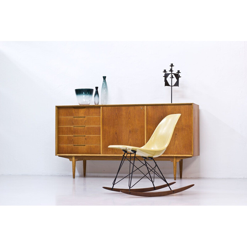 Vintage Teak Sideboard by Svante Skogh Swedish 1950