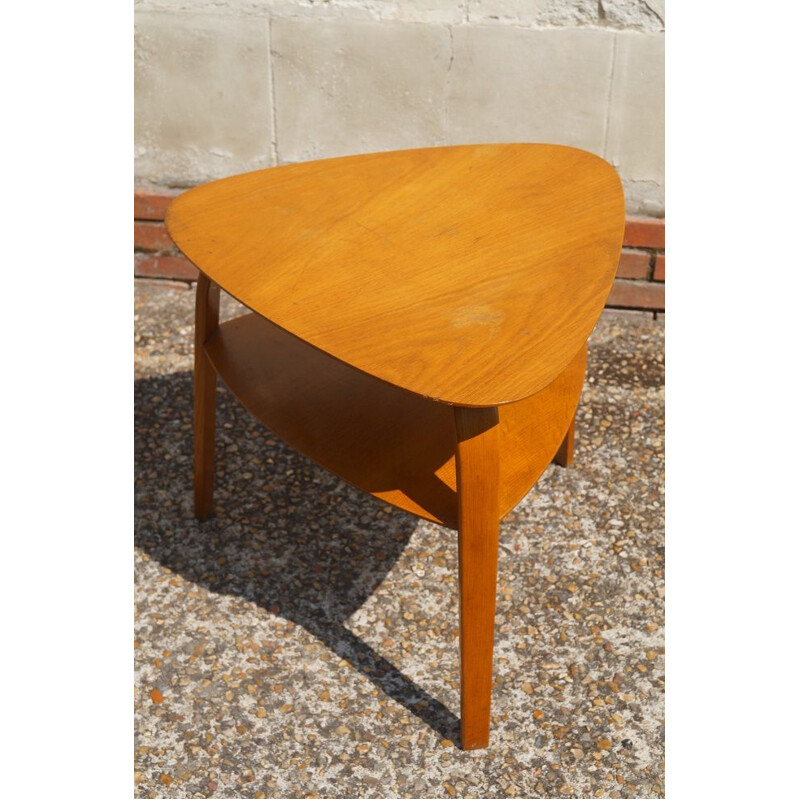 Vintage tripod coffee table Steiner 1950