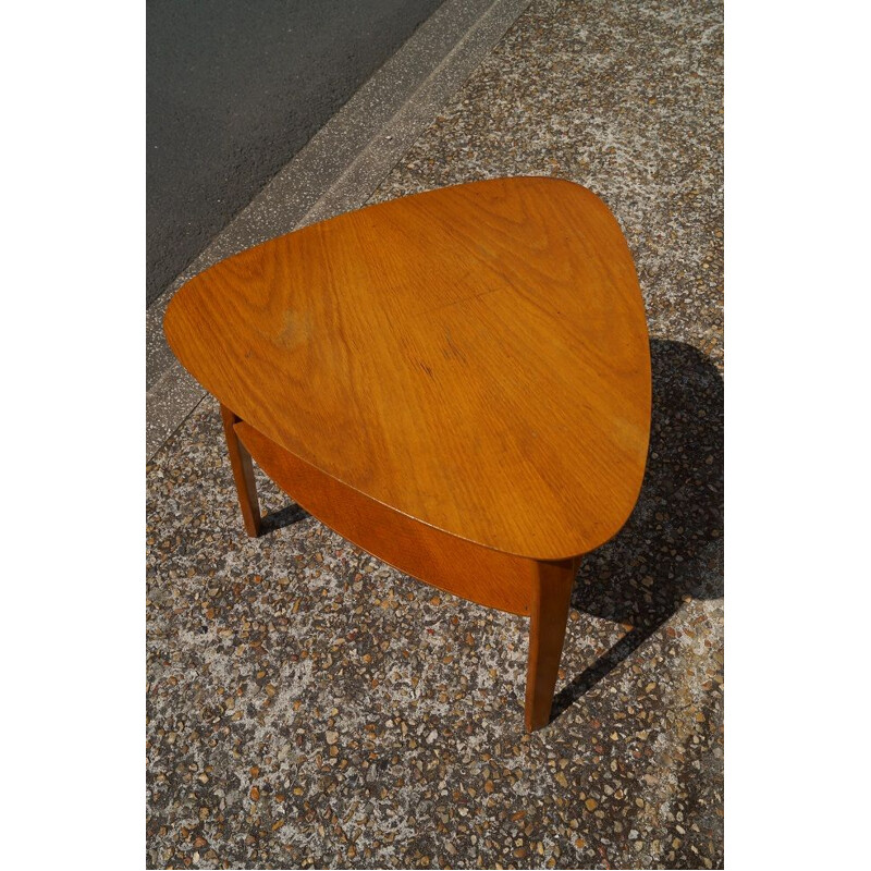 Vintage tripod coffee table Steiner 1950