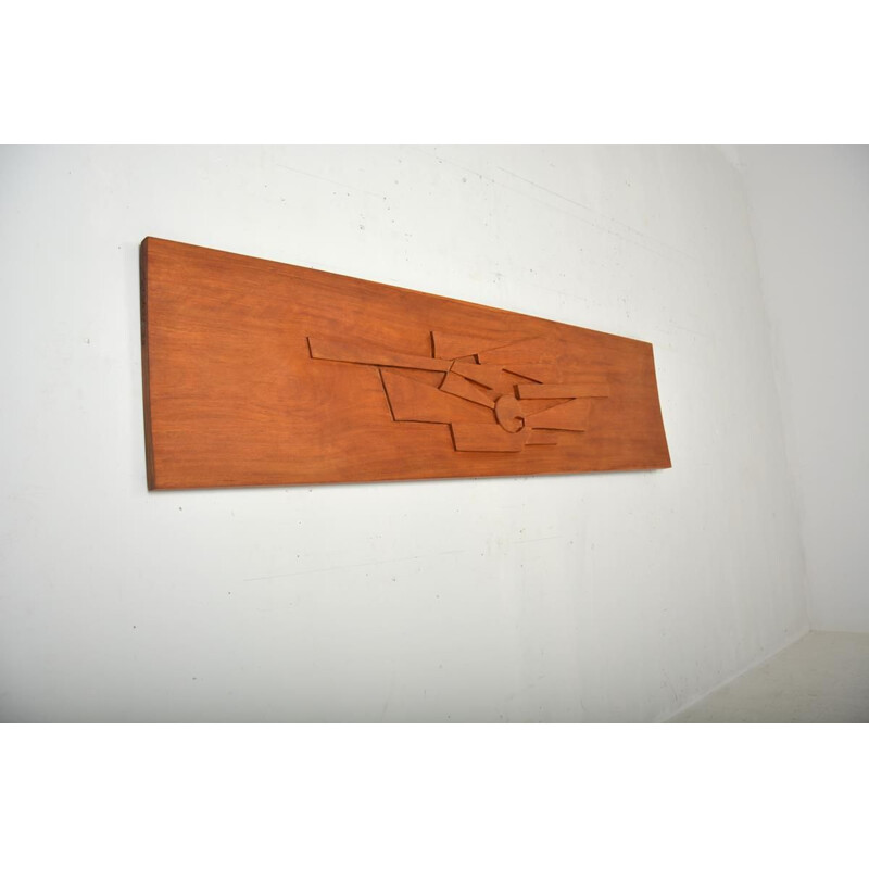 Vintage carved panel 1960