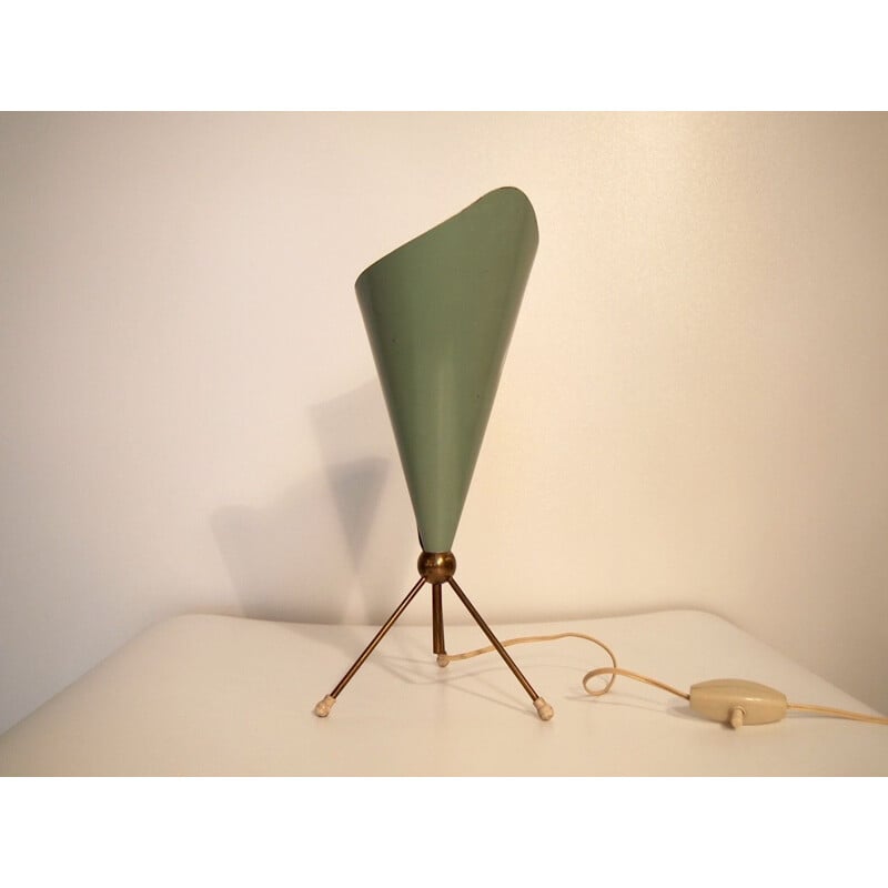 Lampe de table vintage par Angelo Lelii pour Arredoluce 1950