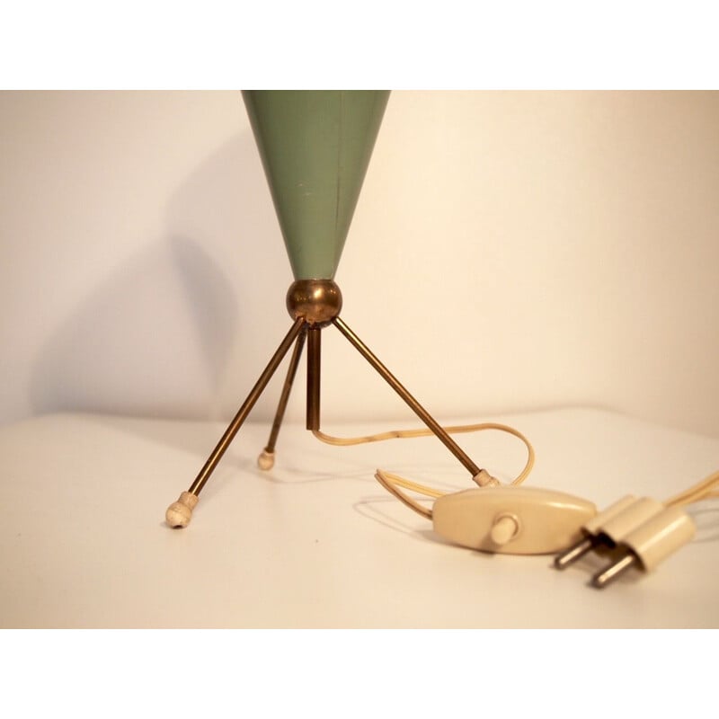 Lampe de table vintage par Angelo Lelii pour Arredoluce 1950