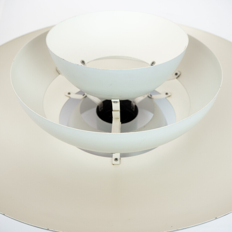 Vintage pendant lamp Penta by Jo Hammerborg, Danish 1965