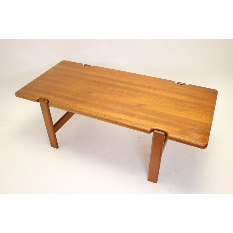 Vintage teak coffee table Scandinavian 1960