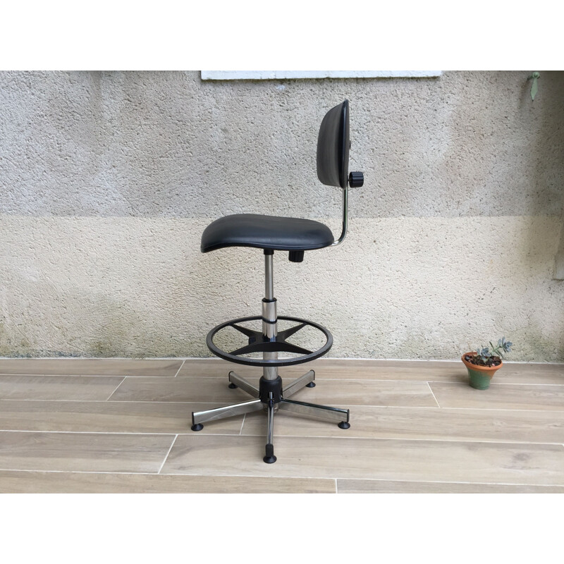 Vintage Industrial Vintage Modular Office Chair by Kango
