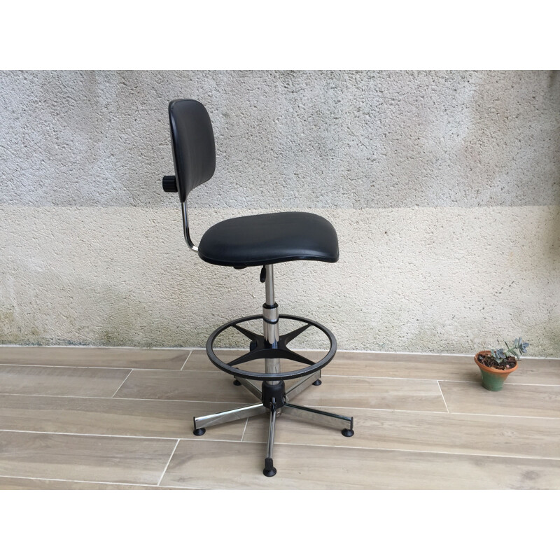 Vintage Industrial Vintage Modular Office Chair by Kango