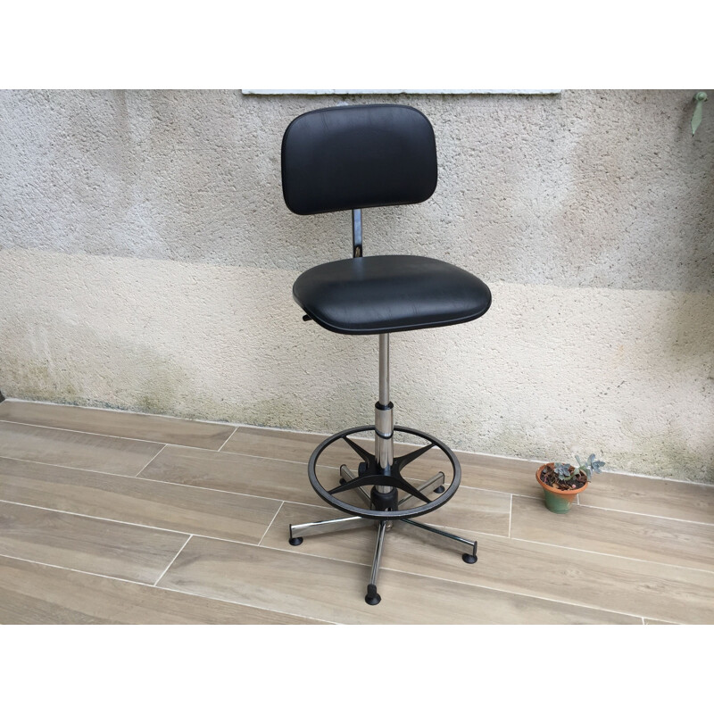 Chaise de Bureau Modulable vintage Industrielle par Kango