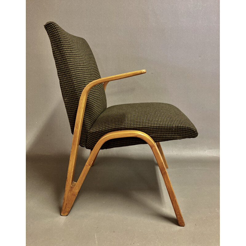 Vintage armchair Hugues Steiner 1950