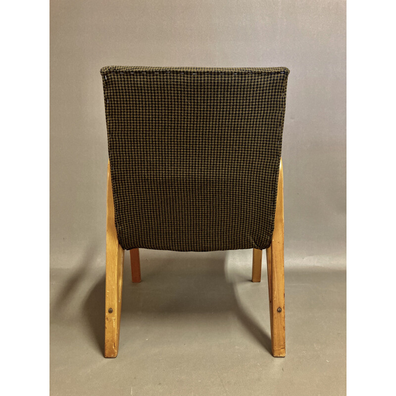 Fauteuil vintage Hugues Steiner 1950