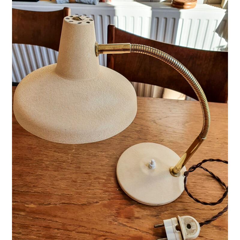 Vintage articulated lamp Aluminor France 1950