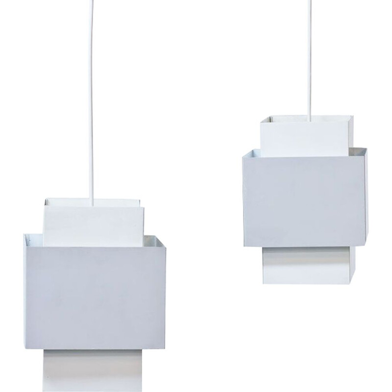 Pair of vintage Selectra Pendant Lamps by Hans-Agne Jakobsson, 1960s