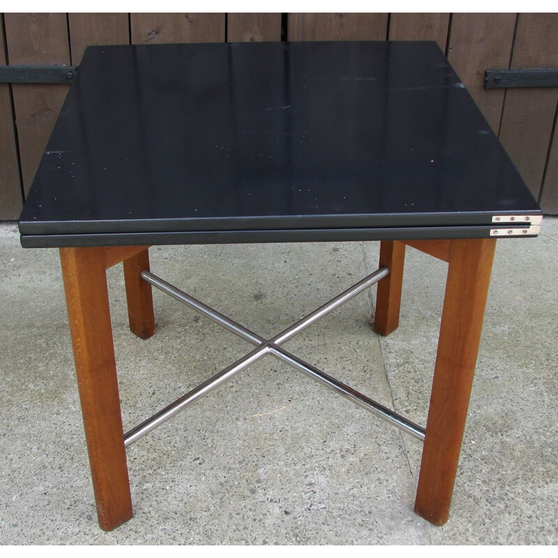 Vintage folding table, M.Stam 1930