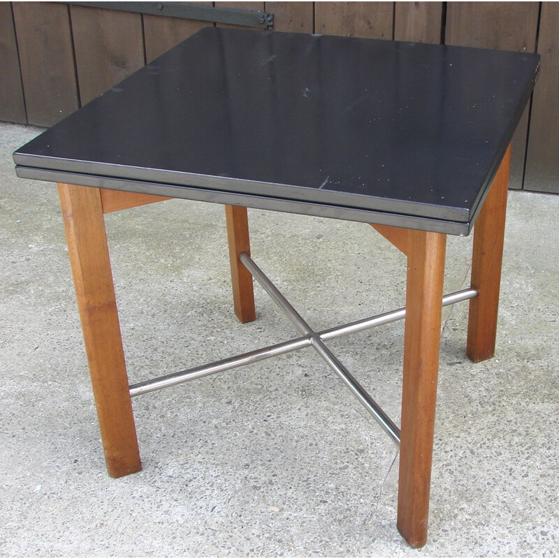 Vintage folding table, M.Stam 1930