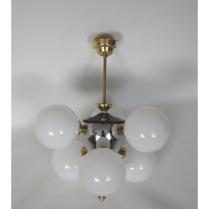 Vintage hanging lamp, Italian 1970s