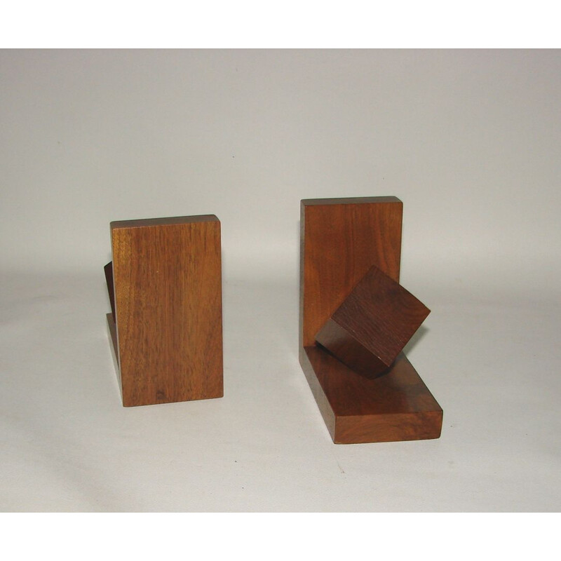 Pair of Vintage Book supports, 1960s