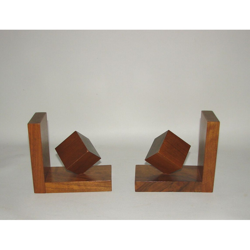 Pair of Vintage Book supports, 1960s