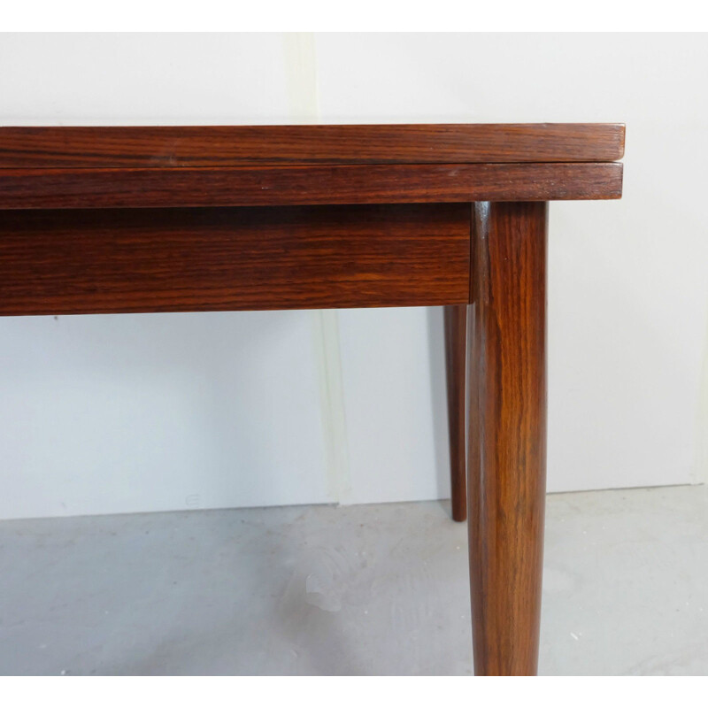 Rosewood extendible dining table - 1960s