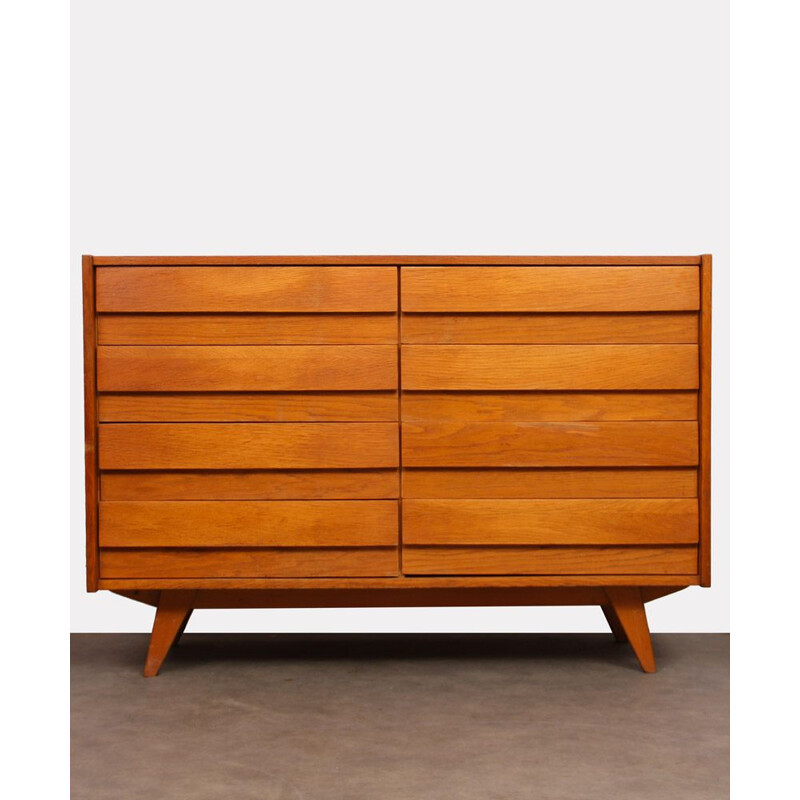Vintage chest of drawers by Jiri Jiroutek, model U-453, 1960