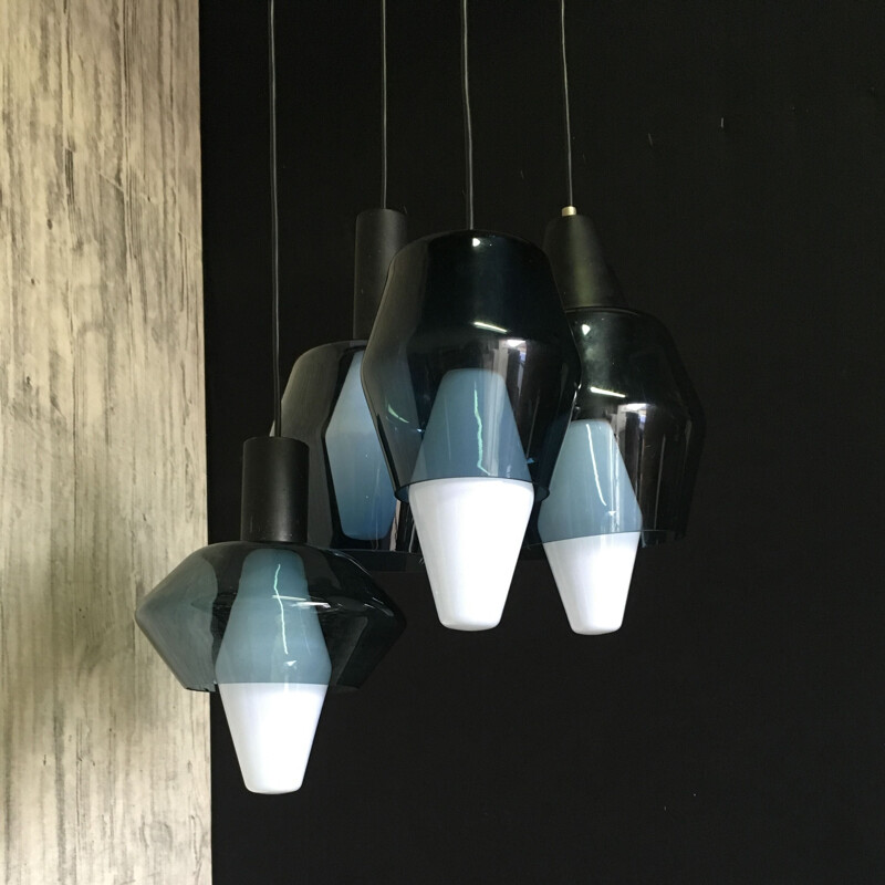 Vintage Tapio chandelier Wirkkala for italy 1960