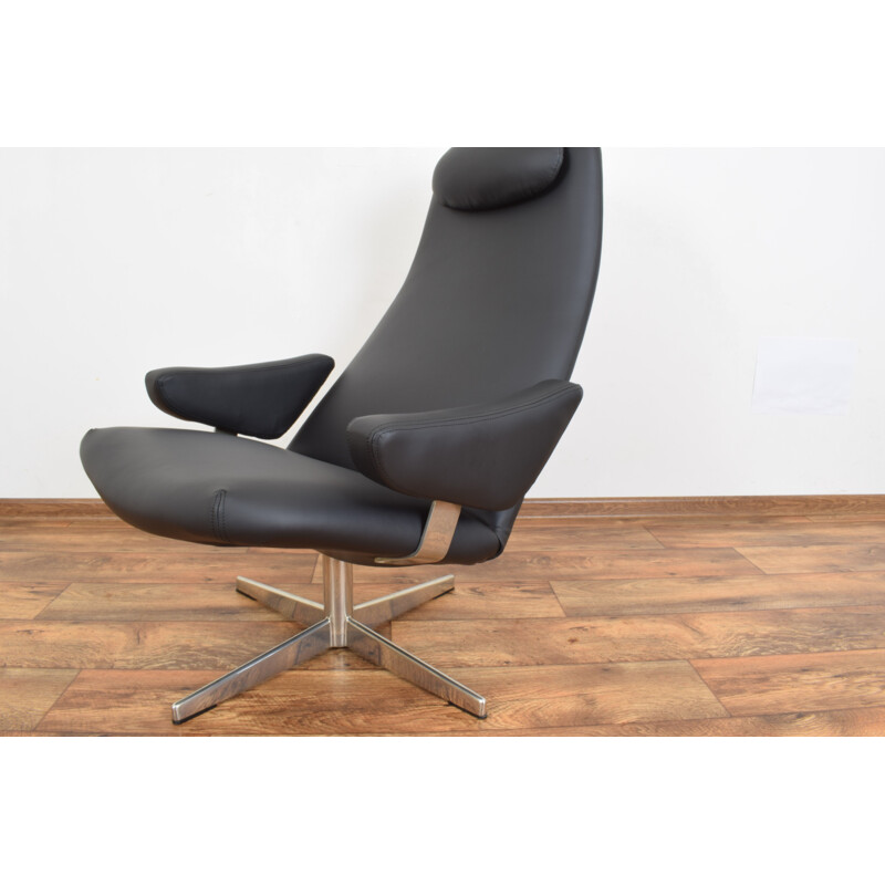 Mid-Century Contourette Roto Swivel Chair by Alf Svensson for Dux, 1960