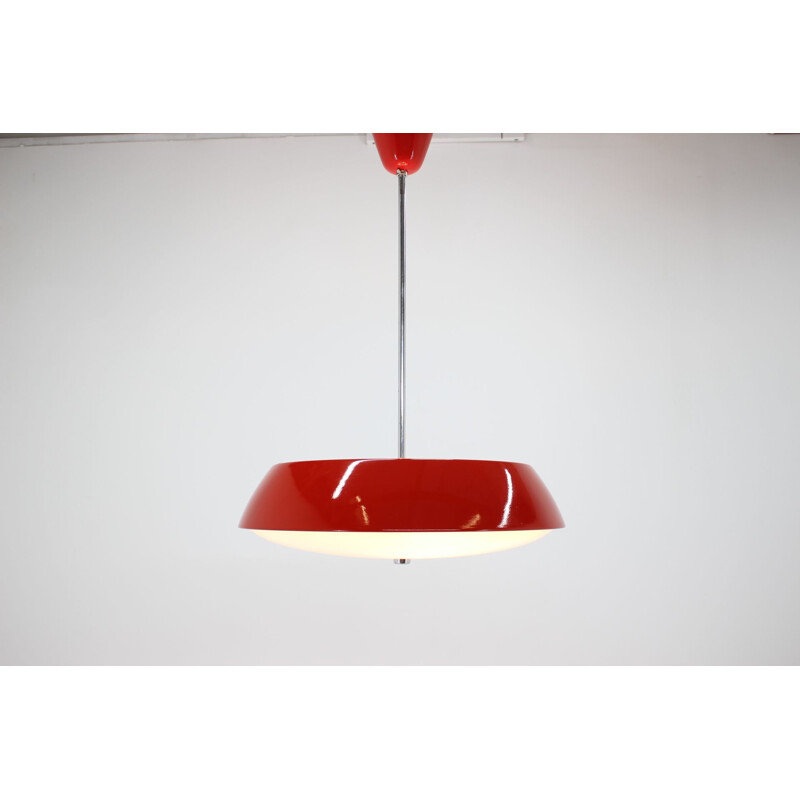 Candelabro vermelho de Napako, 1970