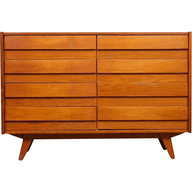 Vintage chest of drawers by Jiri Jiroutek, model U-453, 1960