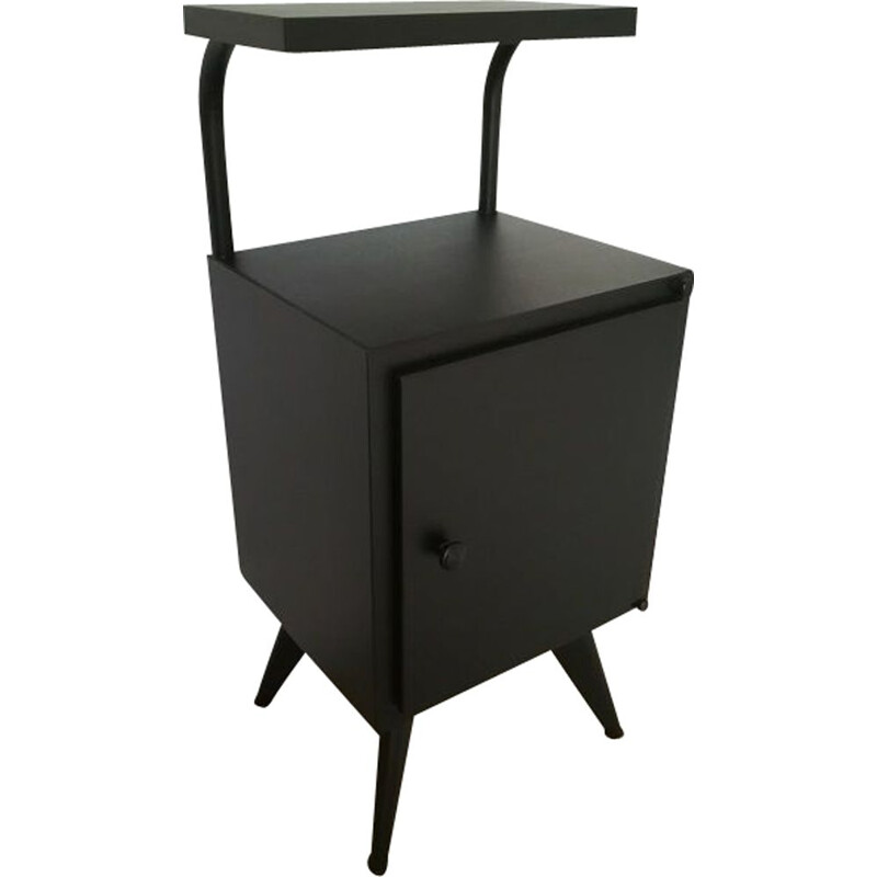 Vintage industrial bedside table Tolix