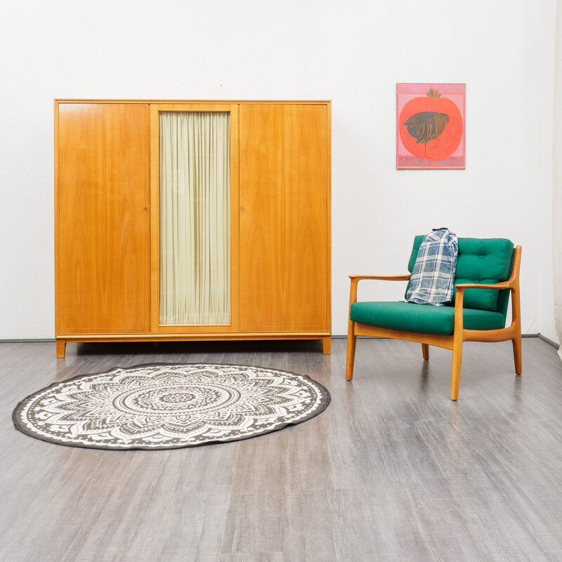 Vintage wardrobe, cherrywood 1950s