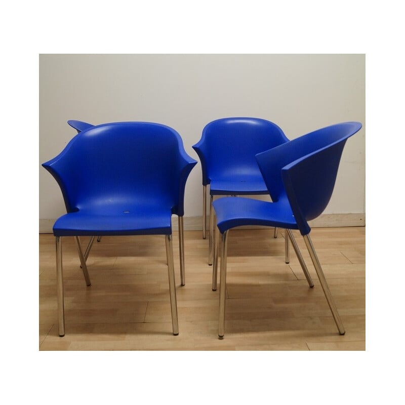 4 fauteuils "Blablabla", Marco MARAN - édition récente