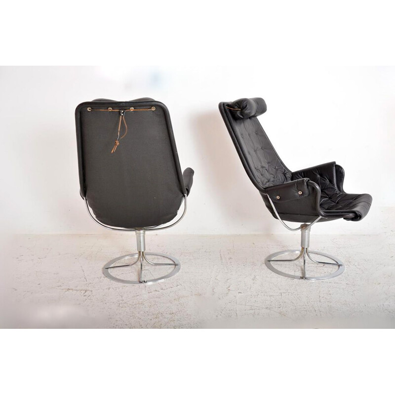 Pair of "Jetson" vintage armchairs Bruno Mathsson 1969