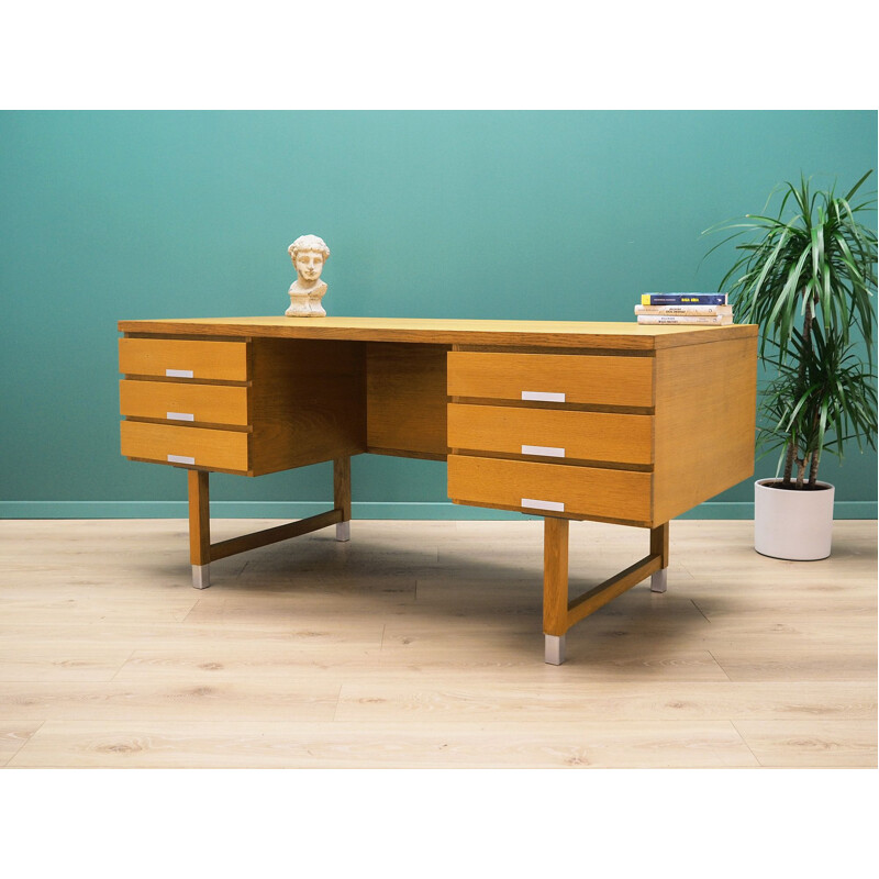 Vintage Desk ash by  Kai Kristiansen Danish 1970s