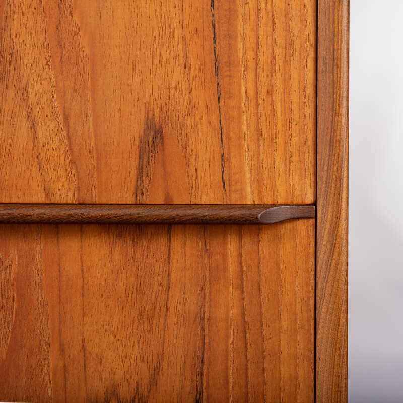 Mid-Century Teak and Rosewood Cabinet from Kvarndaup Møbelfabrik, Danish 1960s