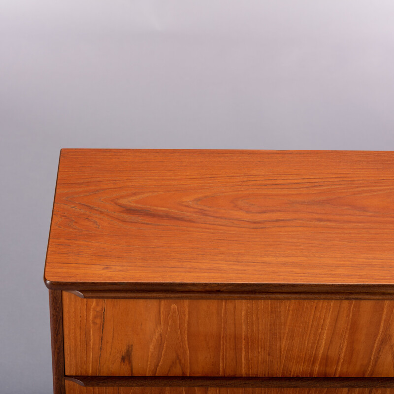 Mid-Century Teak and Rosewood Cabinet from Kvarndaup Møbelfabrik, Danish 1960s