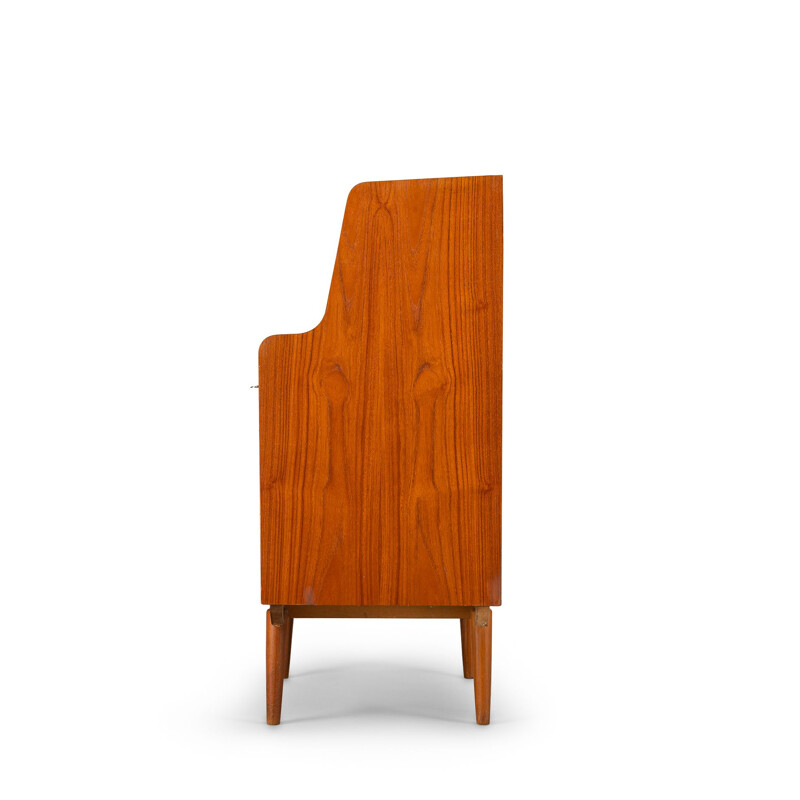  Mid-Century Teak Secretaire from Spejl Kobberbeskytter, Danish 1960s