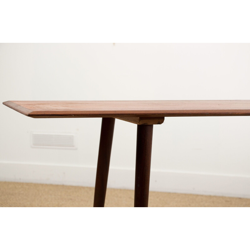 Large Vintage Danish Teak coffee table 1960