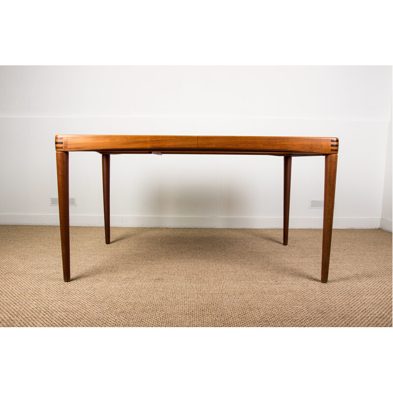 Vintage Teak Dining Table by Henry Walter Klein for Danish Bramin