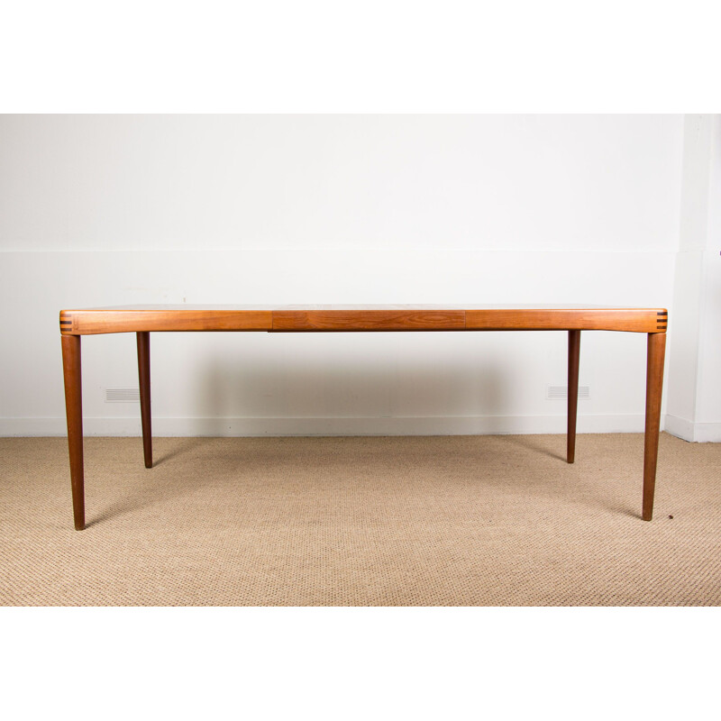 Vintage Teak Dining Table by Henry Walter Klein for Danish Bramin