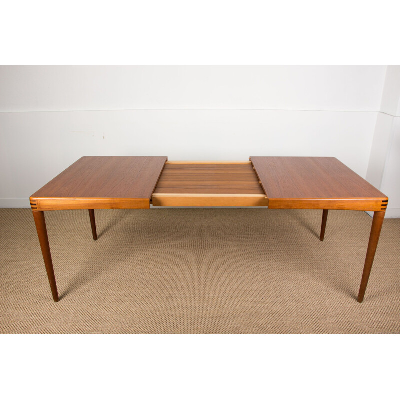 Vintage Teak Dining Table by Henry Walter Klein for Danish Bramin