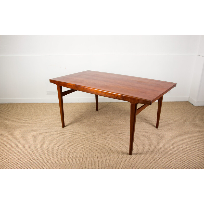 Vintage teak dining table Johannes Andersen Scandinavian 1960