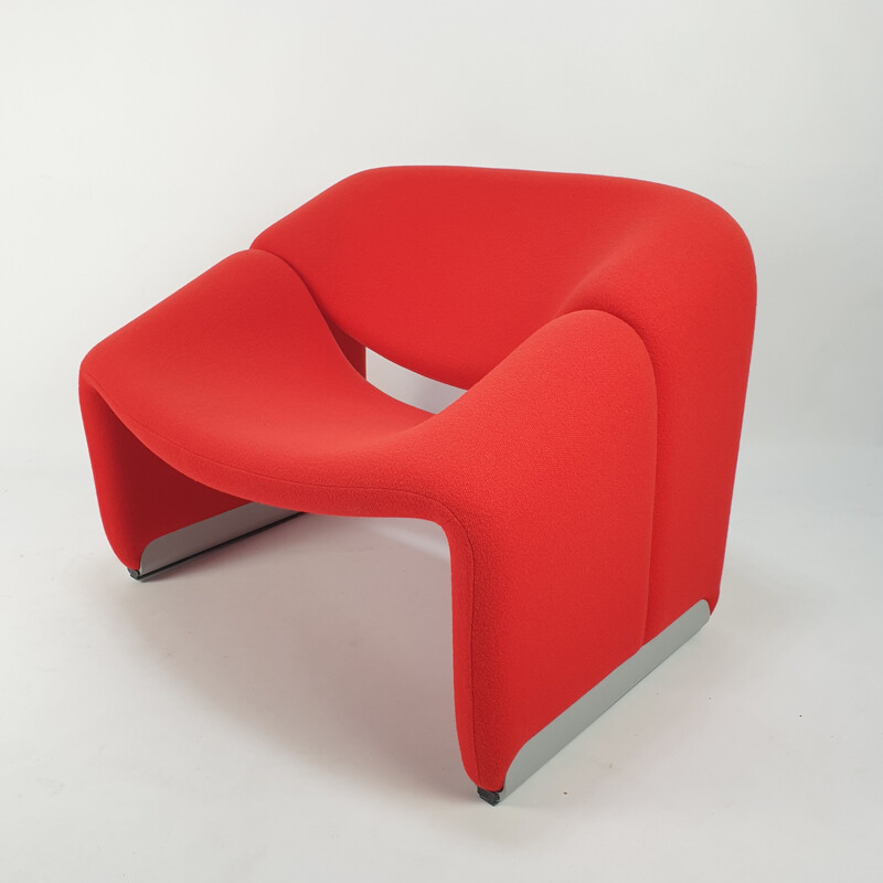 Vintage Model F598 Groovy Lounge Chair by Pierre Paulin for Artifort, 1980s