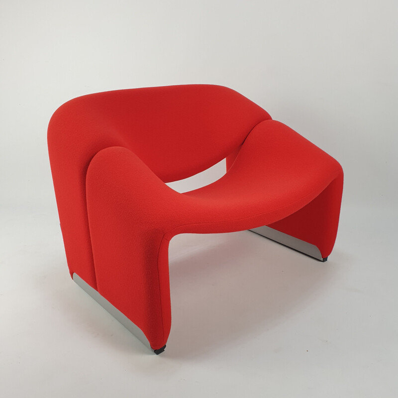 Vintage Model F598 Groovy Lounge Chair by Pierre Paulin for Artifort, 1980s