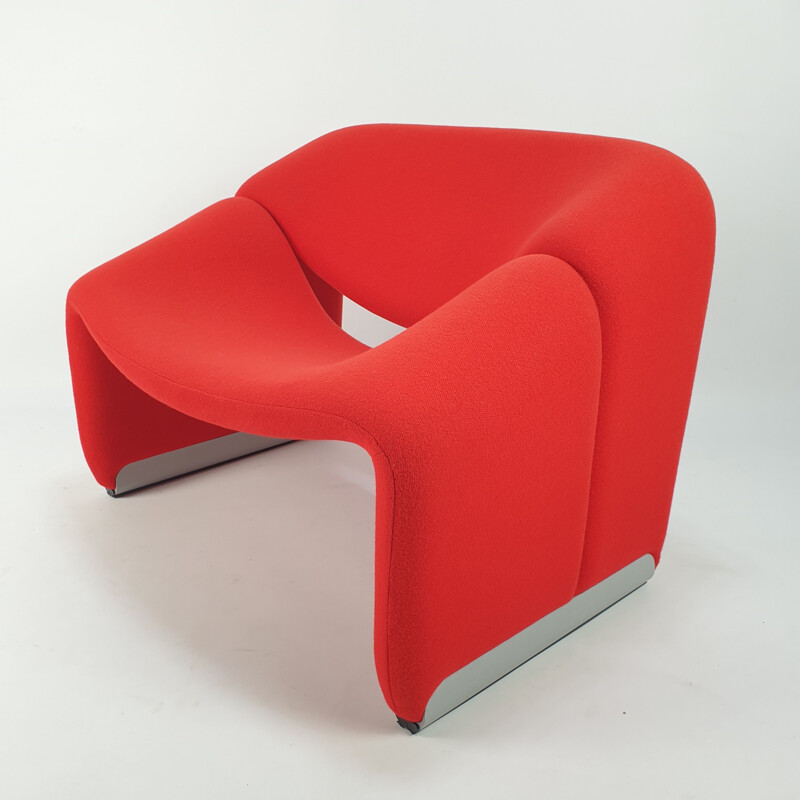 Vintage Model F598 Groovy Lounge Chair by Pierre Paulin for Artifort, 1980s