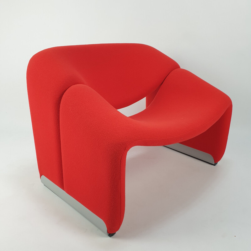 Vintage Model F598 Groovy Lounge Chair by Pierre Paulin for Artifort, 1980s